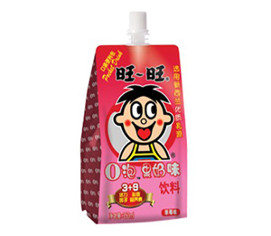 旺旺O泡果奶350ml（草莓味）
