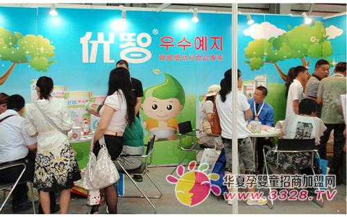 优智品牌在上海国际婴童展受追捧