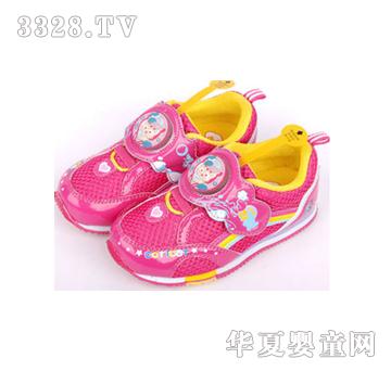 景镇粉色女童网鞋