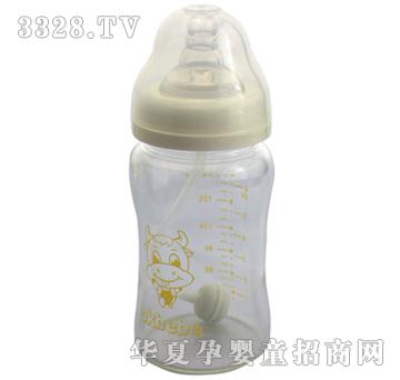 okbebe婴幼儿高硼硅玻璃奶瓶180ml