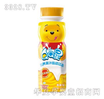 伊利QQ星营养果汁酸奶香蕉味200ml