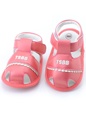 天使之婴波点温馨婴儿鞋TS1050红色