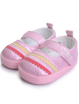 娜拉宝时尚温馨婴儿鞋NA1084粉红
